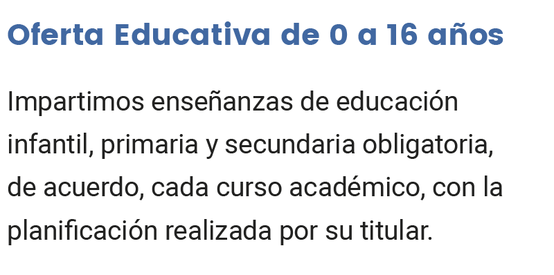 Oferta Educativa